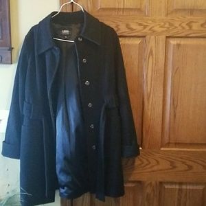 Black B Moss coat